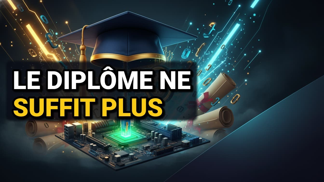 Le diplôme informatique est-il encore utile ? Analyse terrain : ce qu'il apporte, ce qu'il ne couvre pas, et ce que les recruteurs regardent vraiment en 2026.